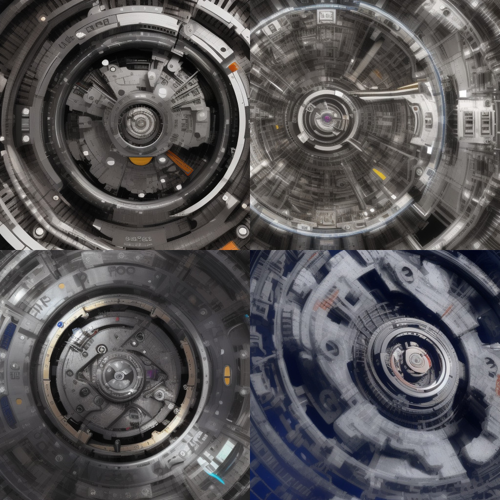 A photo of the insides of a mechanical watch, close up, 8K, in EpicSpaceMachine style