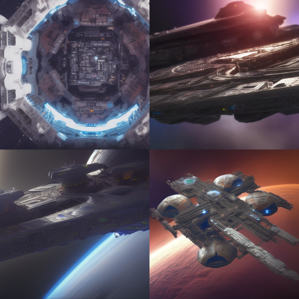 Photo of a mother board, close up, 4K in EpicSpaceMachine style